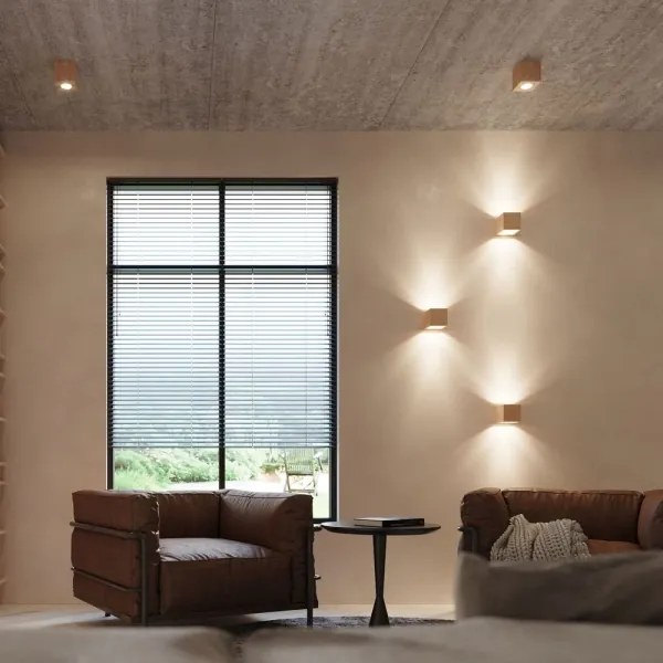 Sollux SL.0491 - Nástenné svietidlo QUAD 1xG9/8W/230V drevo