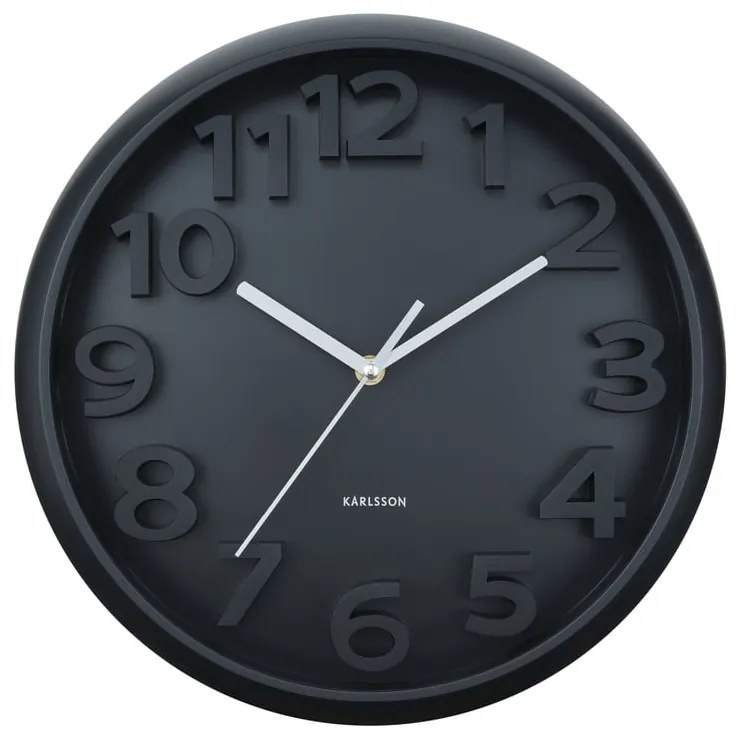 Nástenné hodiny ø 33,5 cm Elevated Classic Numbers – Karlsson