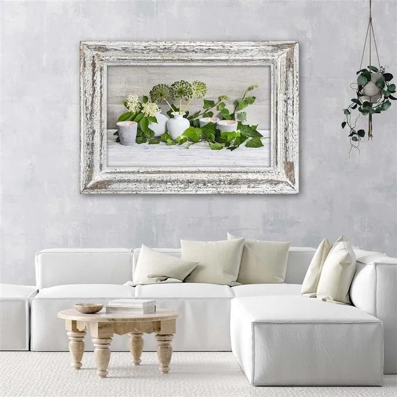Gario Obraz na plátne Zátišie v ošumelom elegantnom štýle Rozmery: 60 x 40 cm
