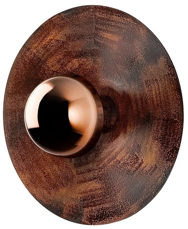 Nástenné svietidlo v medenej farbe ø 28 cm Kurt – Opviq lights