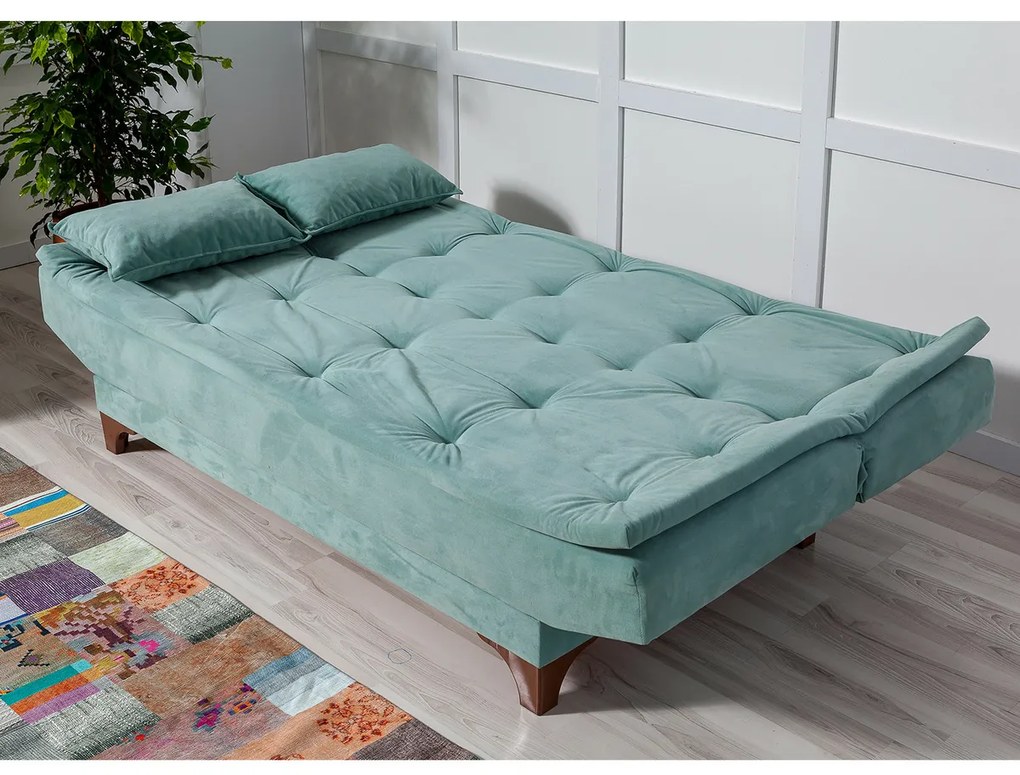 Rozkladacia pohovka Kelebek Sea Green