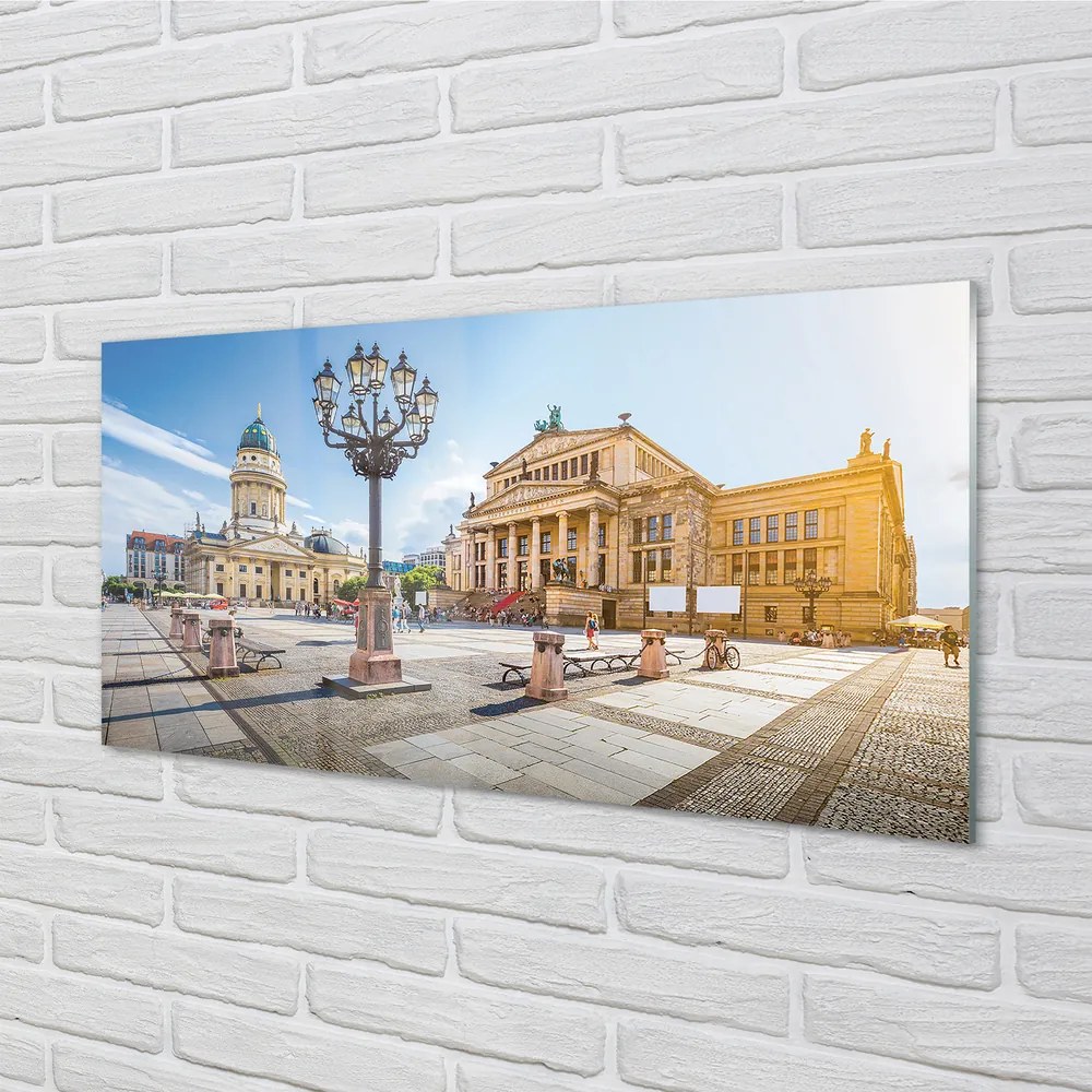 Nástenný panel  Nemecko Cathedral Square Berlin 125x50 cm