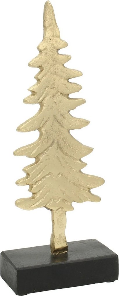 Zlatá jedľová dekorácia 26cm
