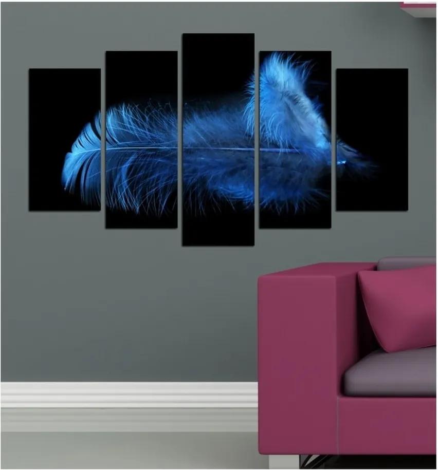 Viacdielny obraz 3D Art Deep Azul, 102 × 60 cm