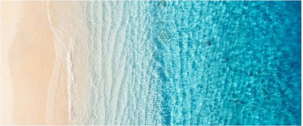 Obraz - Pláž (120x50 cm)