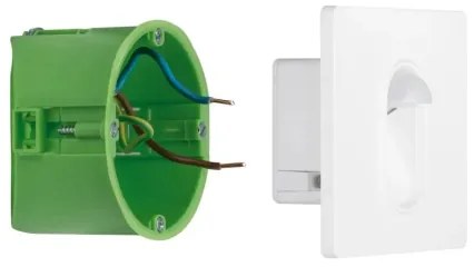 Paulmann 92923 - LED/1,1W Schodiskové svietidlo so senzorom WAND 230V 2700K