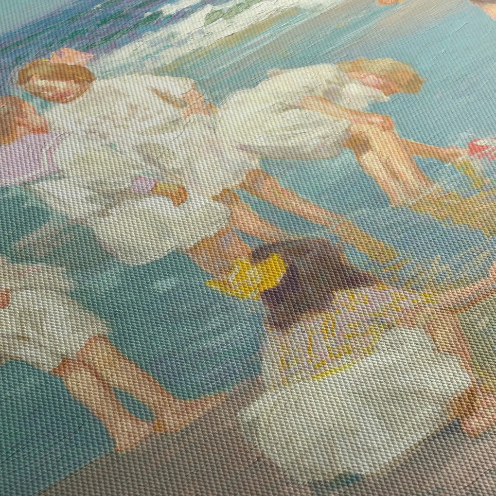 Obraz - Edward Henry Potthast, A Holiday, reprodukcia (90x60 cm)