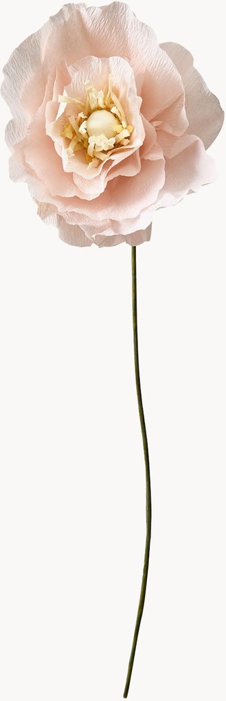 Ručne vyrobená umelá kvetina Ice Poppy