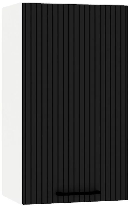 Skrinka do kuchyne Kate w40 pl čierny hrášok