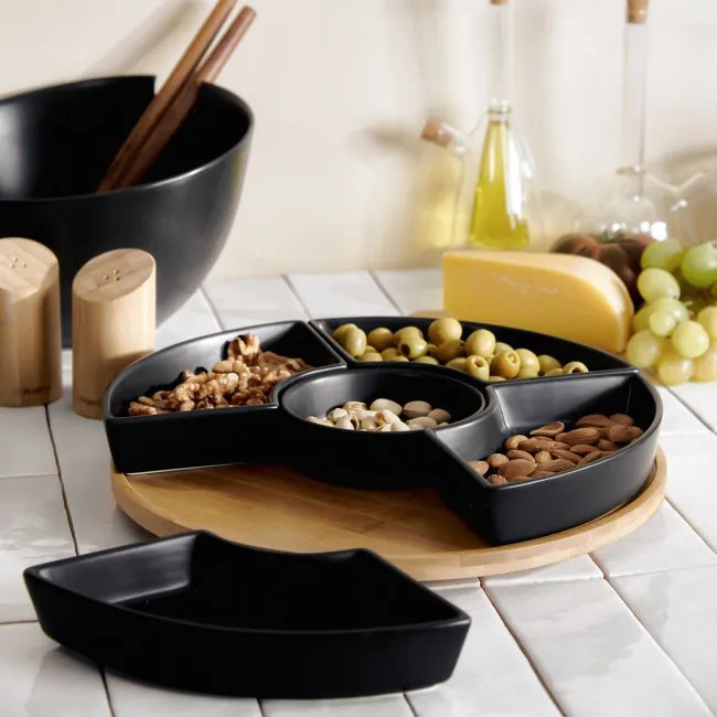 Servírovací set FINCAN misky s podnosom SS22 813844