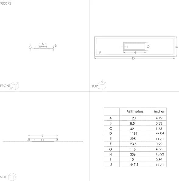 Eglo 900573 - LED RGBW Stmievateľný prisadený panel BORDONARA LED/35W/230V + DO