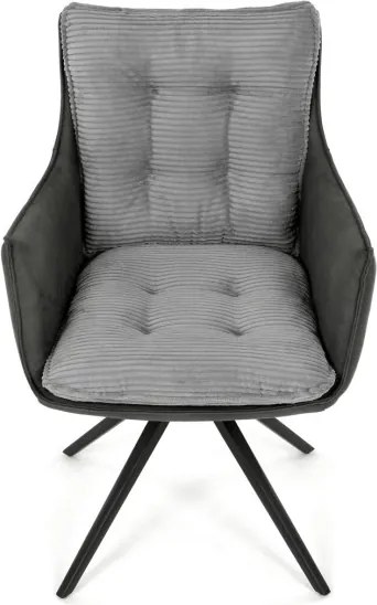 Jedálenská stolička sivá DCH-D1345 GREY2