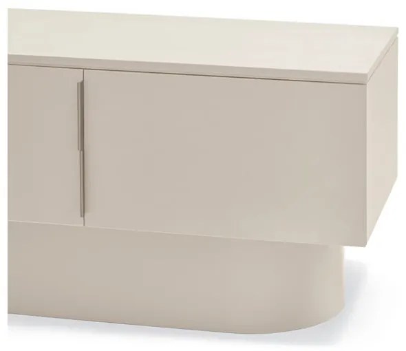 Béžový TV stolík 200x50 cm Totem – Teulat