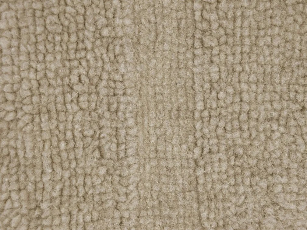 Lorena Canals, Vlnený koberec Steppe - Sheep Beige, 80x140, béžová, chodba / predsieň