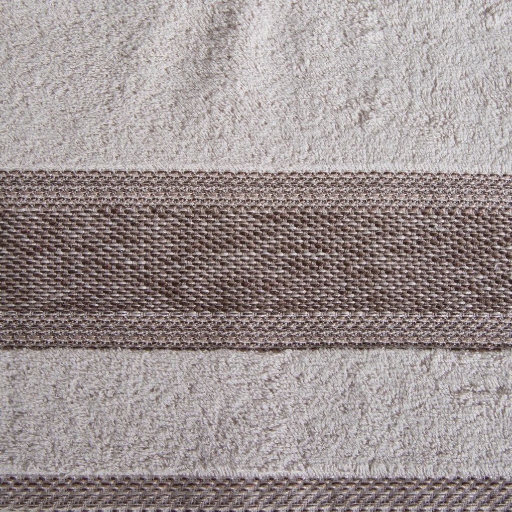 BAVLNENÝ UTERÁK KALI SADA 1KS 50X90 CM, 1KS 70X140 CM BÉŽOVÁ