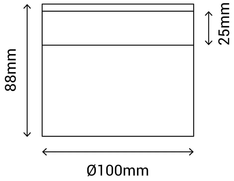 Hnedé stropné svietidlo SULION Congo, ø 10 cm