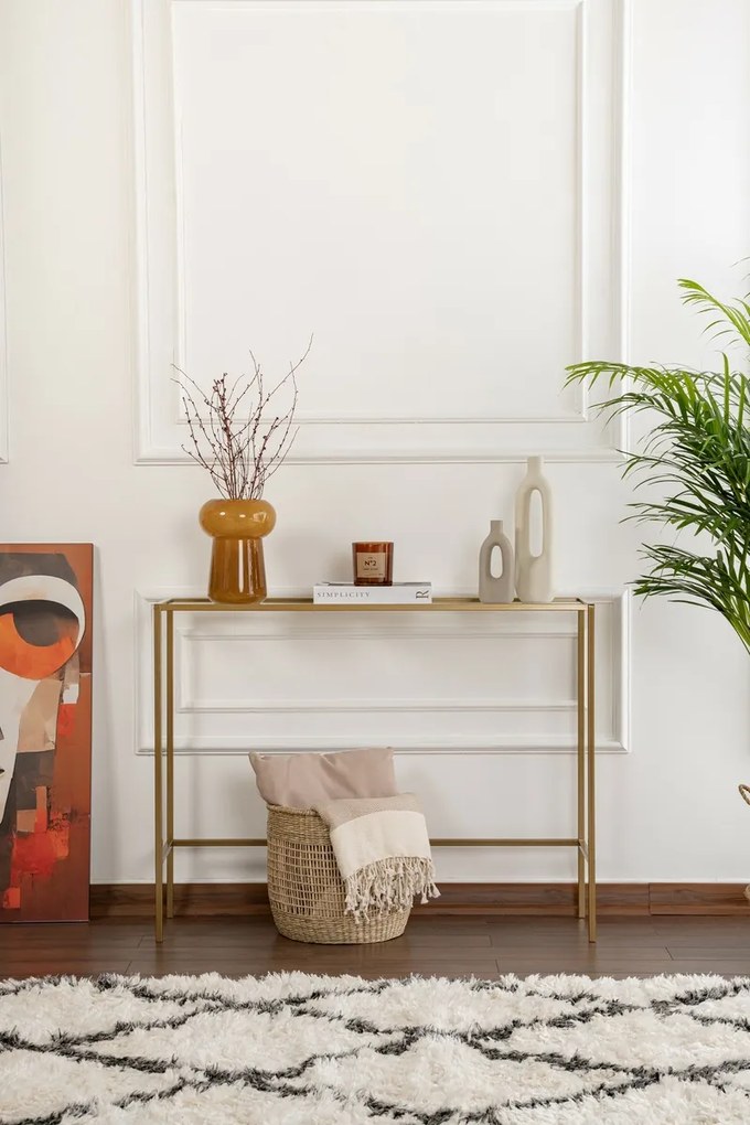 Dekoratívny stolík Canvas Gold