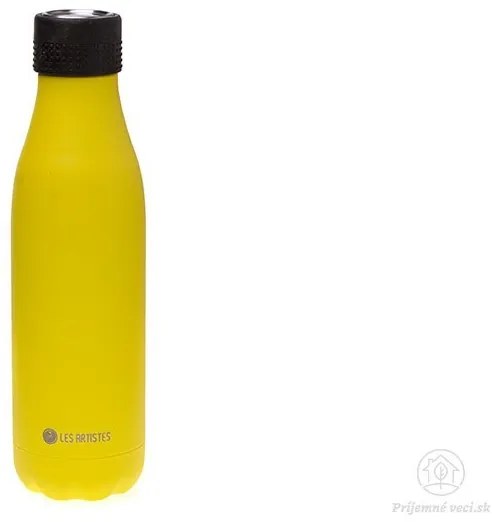 Les Artistes Termo fľaša Time´UP - 500ml - žltá