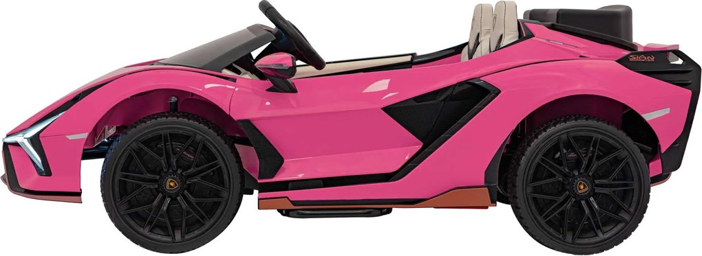 Ramiz Lamborghini SIAN Ružové vozidlo
