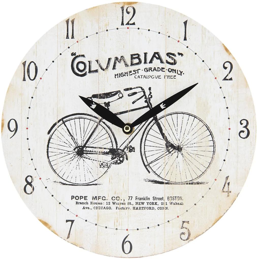 Nástenné hodiny Columbias - Ø 29*4 cm