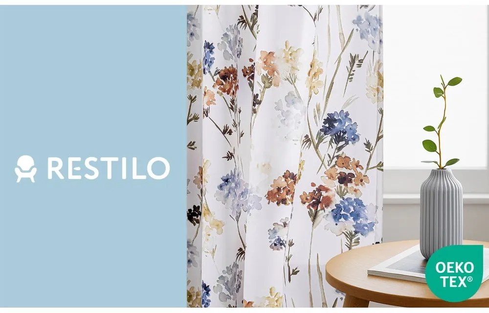 Biely dimout záves 135x250 cm Solkone – Restilo