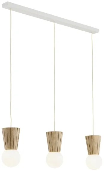 Argon 6357 - Kúpeľňový luster na lanku VOLANTE 3xG9/6W/230V IP44 béžový