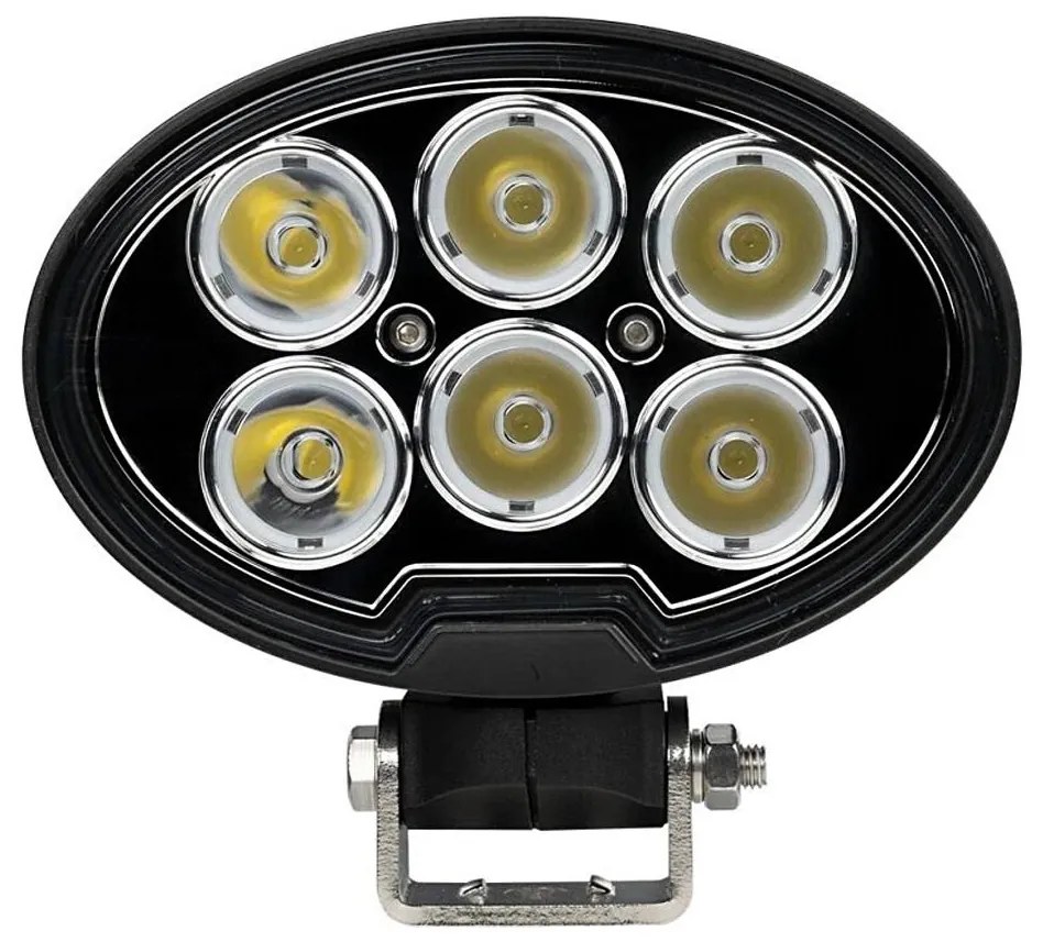 LED Bodové svietidlo pre automobil BLACK LED/60W/10-30V IP69 5700K oválny
