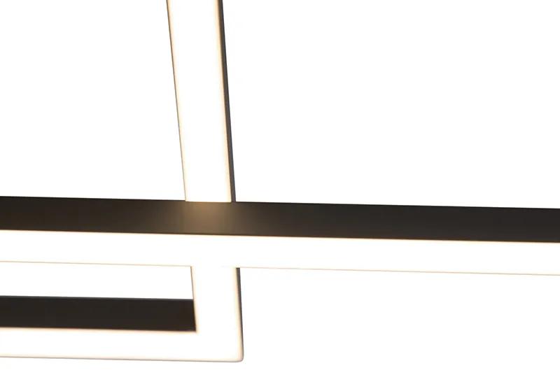 Stropné svietidlo antracitové vrátane LED, diaľkové ovládanie - Říha