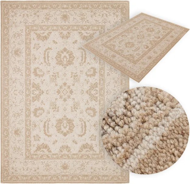 Koberec Agnella Noble Kirla svetlobéžový