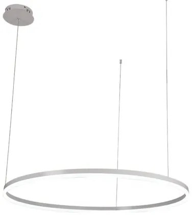 LED Stmievateľný luster na lanku LED/55W/230V 3000-6500K + diaľkové ovládanie