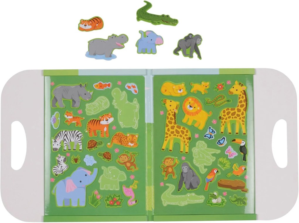 Magnetická hra Tiger Tribe Magna Carry - Džungľa