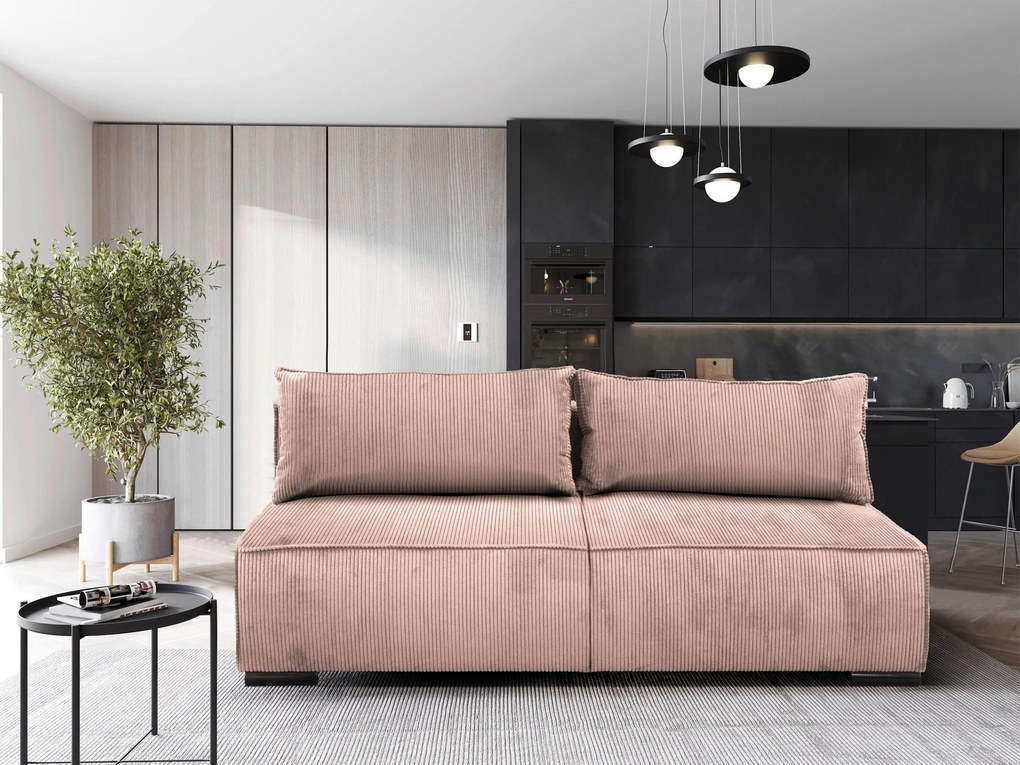XXXLutz ROZKLADACIA POHOVKA, textil, ružová MID.YOU - Sedačky - 001574006306