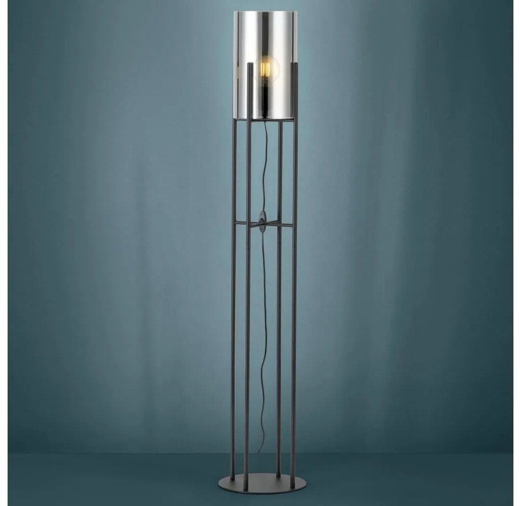 Eglo 43142 - Stojacia lampa GLASTONBURY 1xE27/60W/230V
