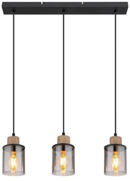 Globo 15707-3H - Luster na lanku REID 3xE27/15W/230V