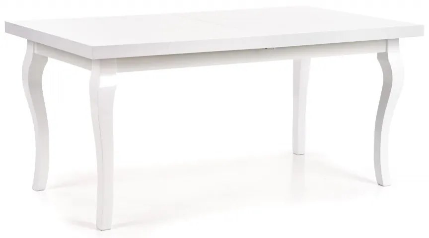 Jedálenský rozkladací stôl Mozart 160/240 cm biely