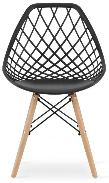 Set jedálenských stoličiek SAKAI čierne (4ks)