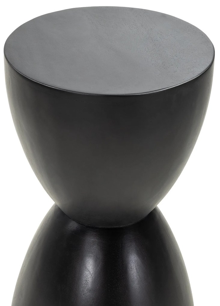 Odkládací stolek Lavia 35 cm mangové dřevo černý