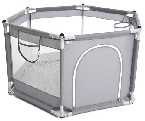 Hracia ohrádka 120 cm, sivá