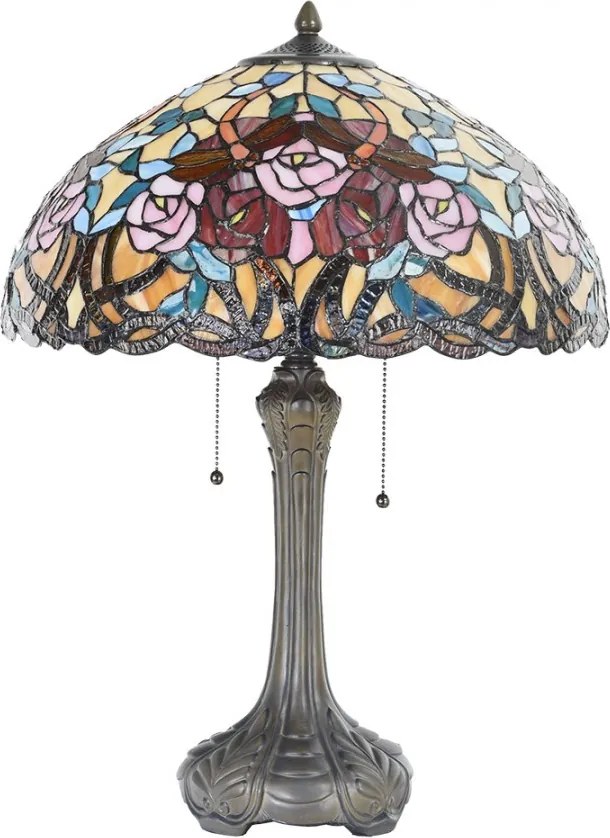 Stilní lampa Tiffany Woman
