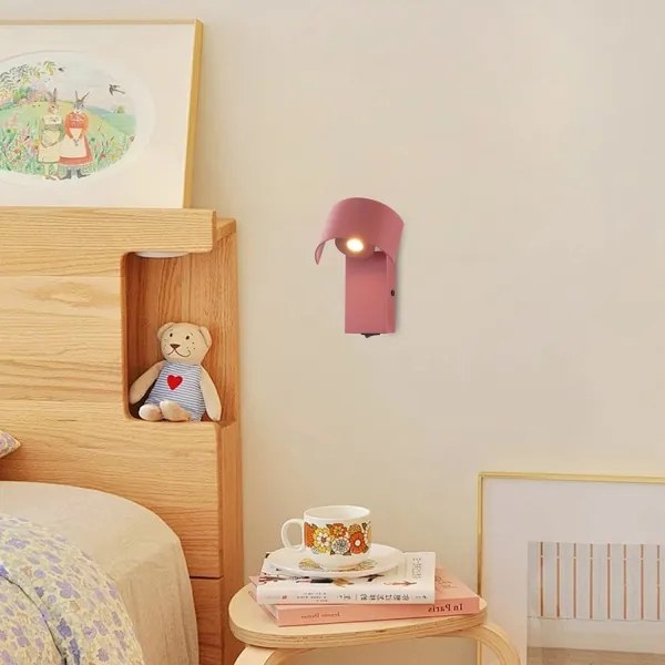 Brilagi - LED Nástenná lampa VASTO LED/3W/230V červená burgundy