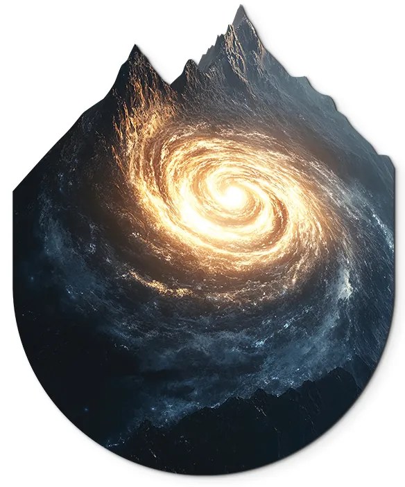 drevko | Moderná Obraz Galaxia v horách 60 x 485 cm