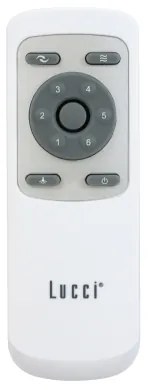 Lucci air 213171 - LED Stropný ventilátor NEWPORT drevo/biela/béžová + DO