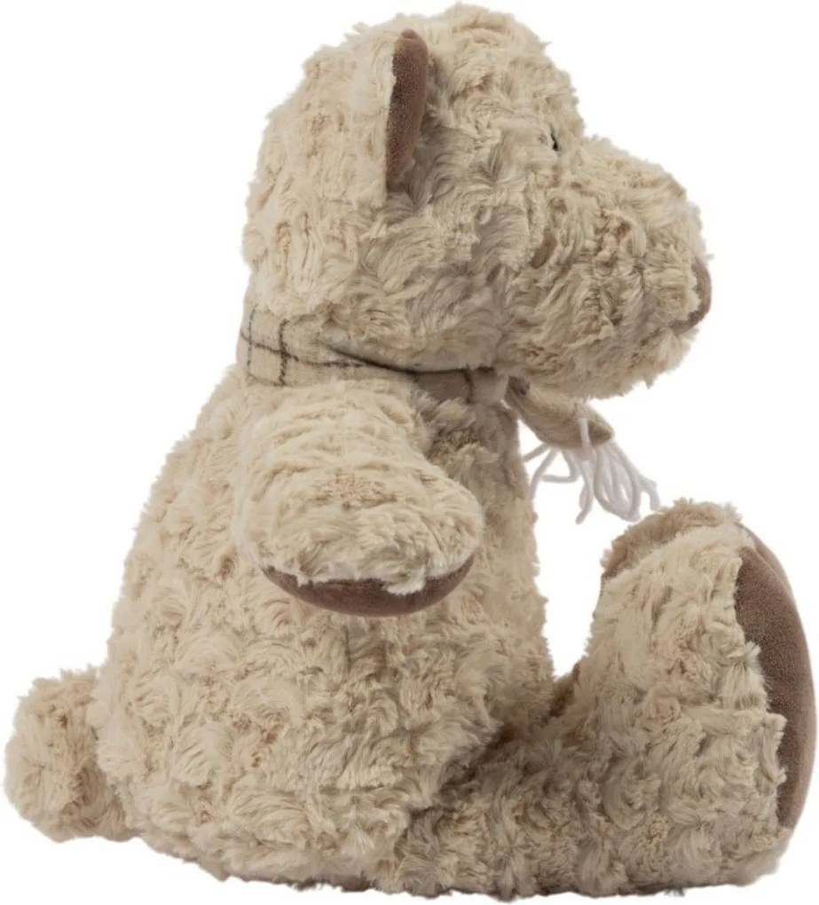 plyšový medvídek béžový – 29*28*27,5 cm