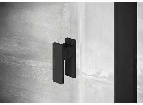 Sprchové dvere do niky RAVAK Nexty NDOP1-80 black+transparent 03O40300Z1