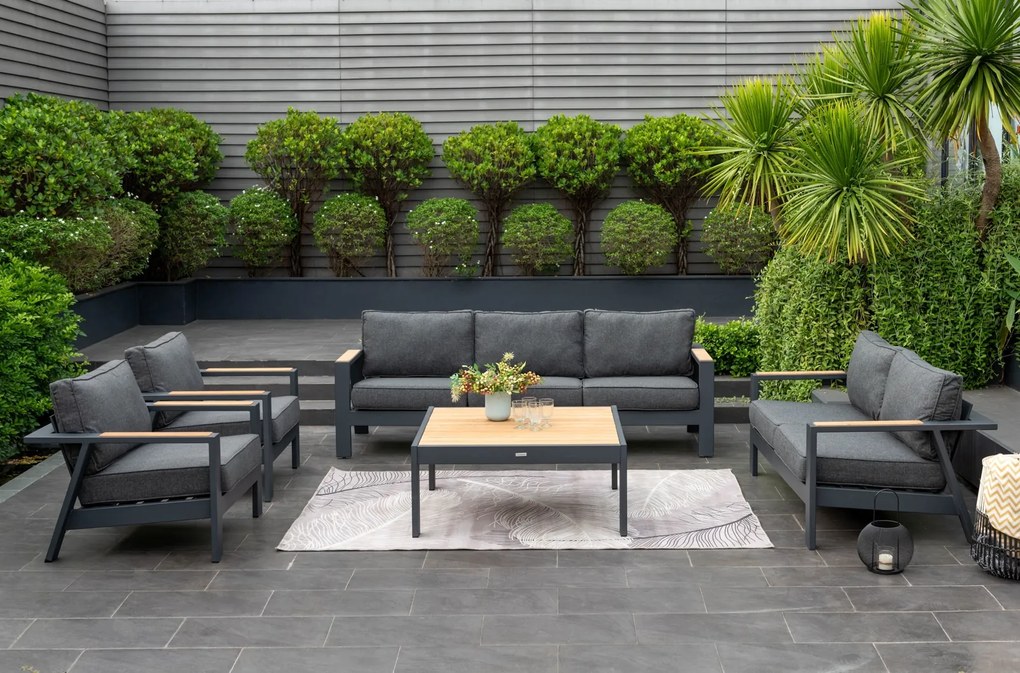 Záhradný hliníkový nábytok PALAU 7 antracit