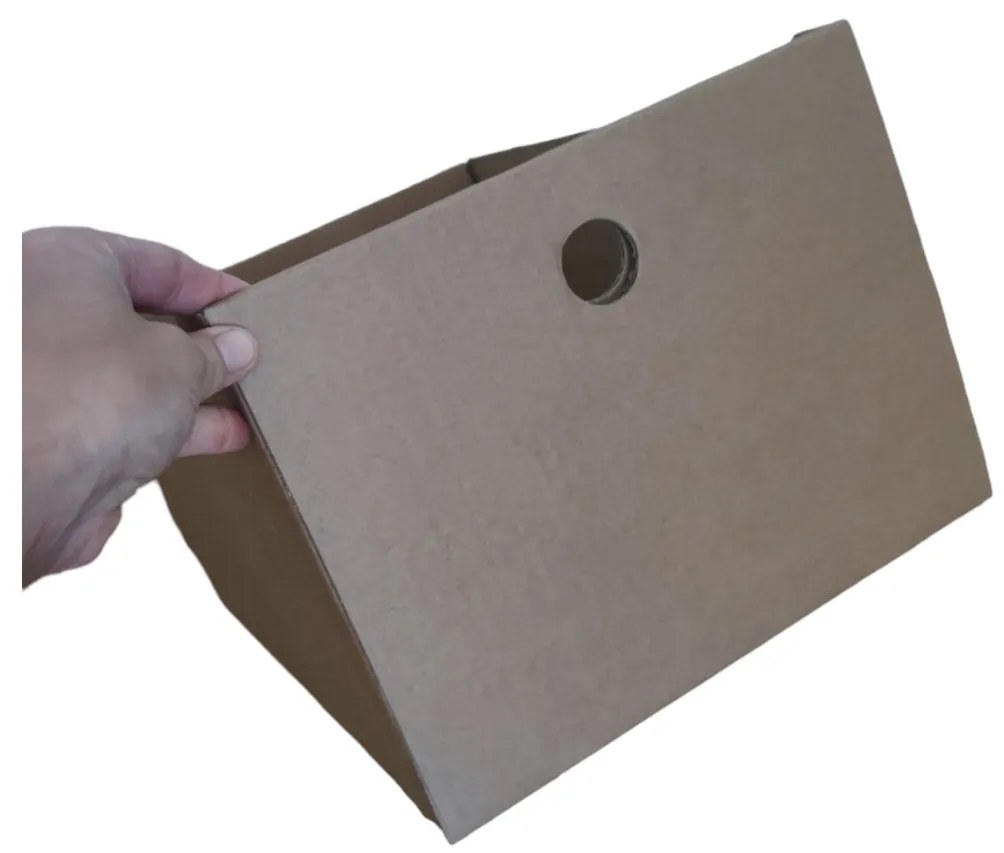 KARTON PAK Úložné boxy na oblečenie, organizéry do skrine EKO KARTON 27x40x21 - zásuvka