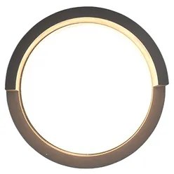 Reality Puno led nástenné svietidlo čierna r27036132 RER27036132