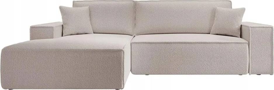 Rohová sedacia súprava Fatime new (L) (svetlobéžová)