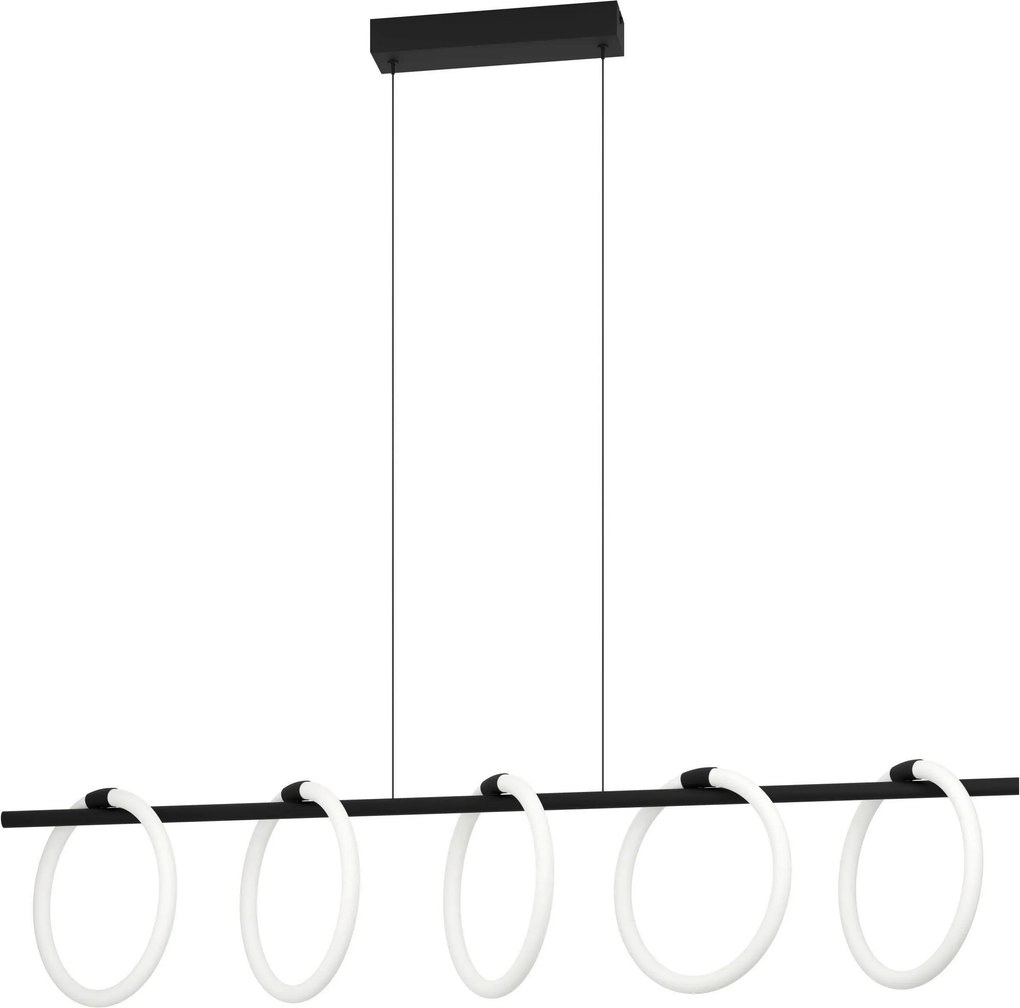 XXXLutz ZÁVESNÉ LED SVIETIDLO, 117/23/110 cm Eglo - Online Only bytové doplnky - 003348147702