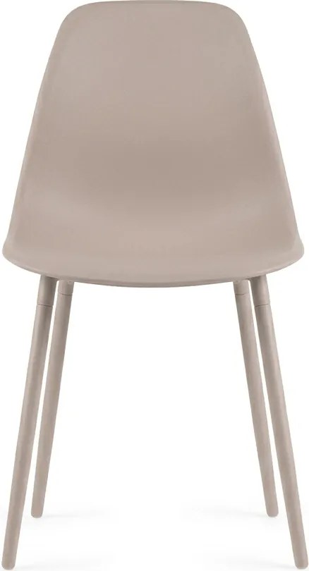 Jedálenská stolička OSAKA plastová, béžová